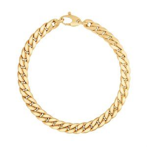 14K Gold Classic Cuban Link Bracelet